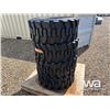 Image 2 : (4) WRANGLER 12-16.5 SKID STEER TIRES