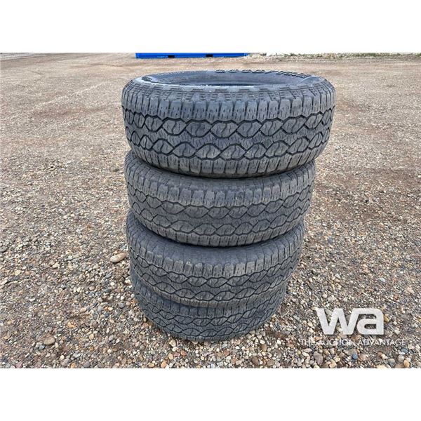 (4) GOODYEAR TERRITORY AT 275/65R18 TIRES