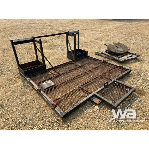 STEEL TRUCK DECK AND FIFTH WHEEL