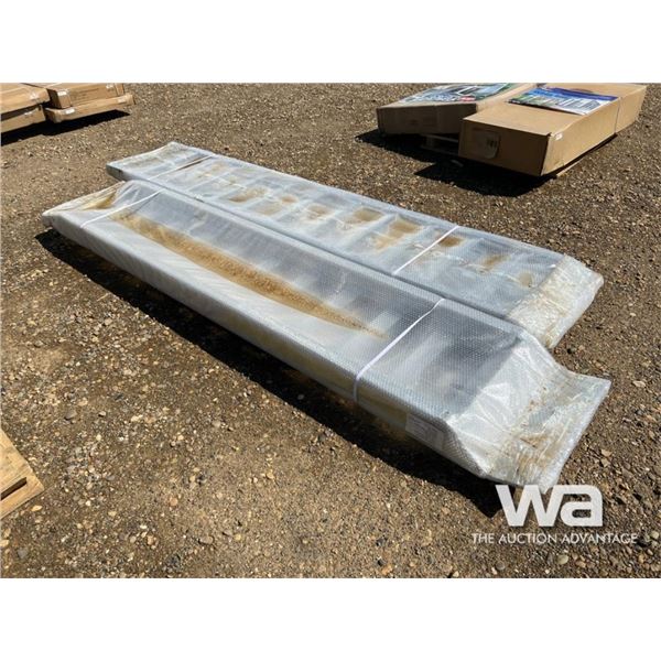 (2) ALUMINUM RAMPS