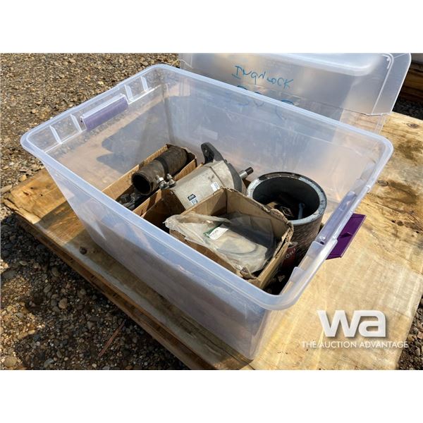 BIN OF CAT 330C PARTS
