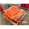 Image 2 : QTY OF ORANGE TARPS