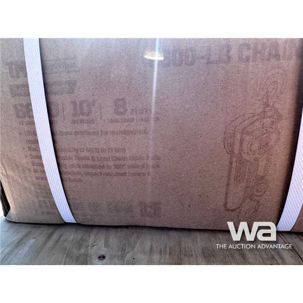 TMG 3 TON 10 FT. LIFT CHAIN HOIST