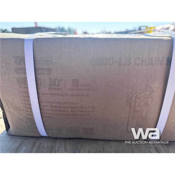 TMG 3 TON 10 FT. LIFT CHAIN HOIST