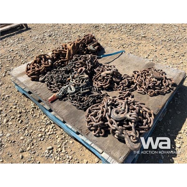 PALLETS OF CHAINS
