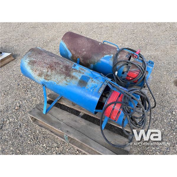 (2) SURE FLAME PROPANE HEATERS