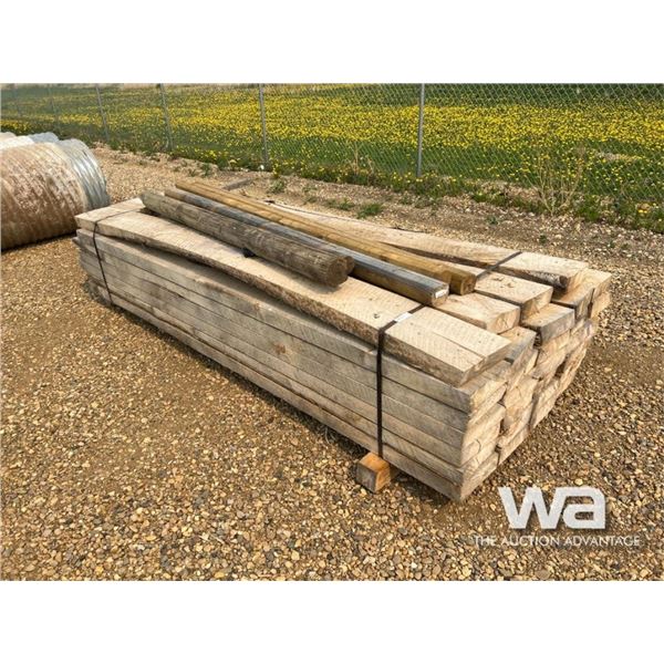 (34) 2 X 8-10 FT. POPLAR PLANKS