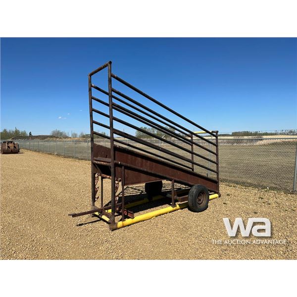12 FT. PORTABLE LIVESTOCK LOADING CHUTE