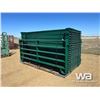 Image 1 : (50) 5 X 9.5 FT. STEEL CORRAL PANELS
