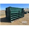 Image 2 : (50) 5 X 9.5 FT. STEEL CORRAL PANELS