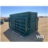 Image 3 : (50) 5 X 9.5 FT. STEEL CORRAL PANELS