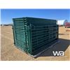 Image 4 : (50) 5 X 9.5 FT. STEEL CORRAL PANELS