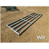 Image 1 : (2) GREY 14 FT. HD STEEL GATES
