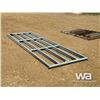 Image 2 : (2) GREY 14 FT. HD STEEL GATES