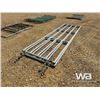 Image 3 : (2) GREY 14 FT. HD STEEL GATES