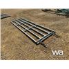 Image 4 : (2) GREY 14 FT. HD STEEL GATES