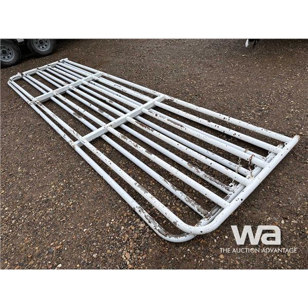 (2) 16 X 4 FT. CATTLE GATES