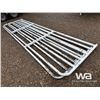 Image 1 : (2) 16 X 4 FT. CATTLE GATES