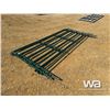 Image 2 : (3) 9 FT. GREEN STEEL PANELS