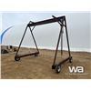 Image 1 : CUSTOM BUILT 10 FT. X 1.5 TON GANTRY HOIST