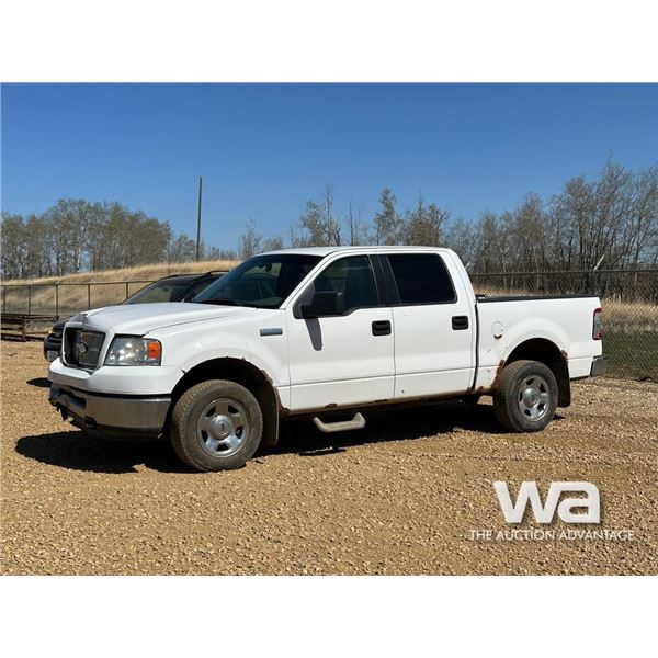 2006 FORD F150 XLT CREW CAB PICKUP