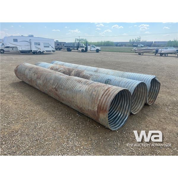 (3) 36 IN. X 19.5 FT. CULVERTS