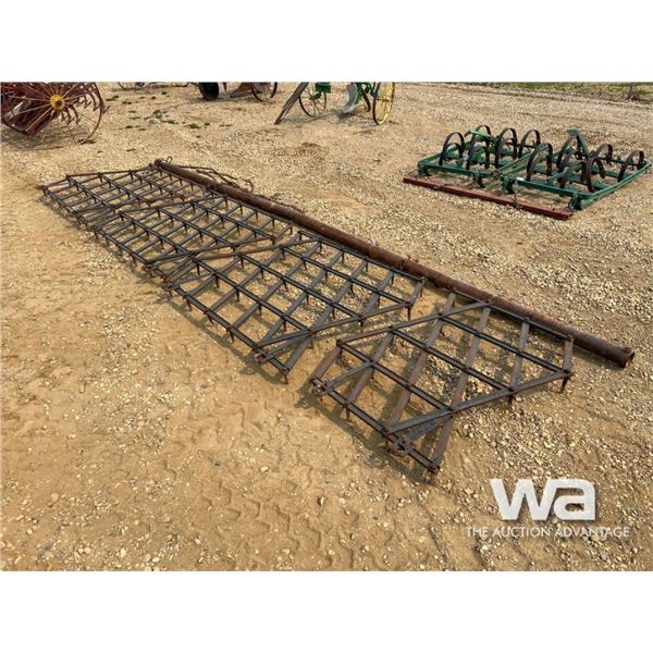 18 FT. DIAMOND HARROW AND BAR
