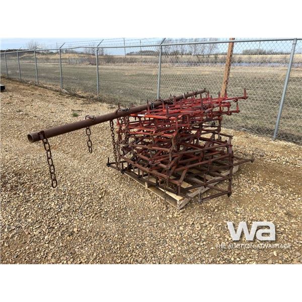 PALLET OF DIAMOND HARROWS