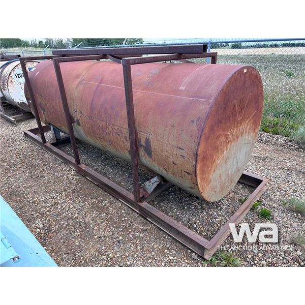 WESTEEL ROSCO FUEL TANK ON SKID (CRACKED)