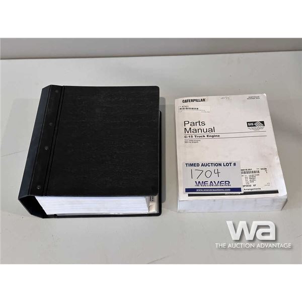 CATERPILLAR C15 PARTS AND SERVICE MANUALS
