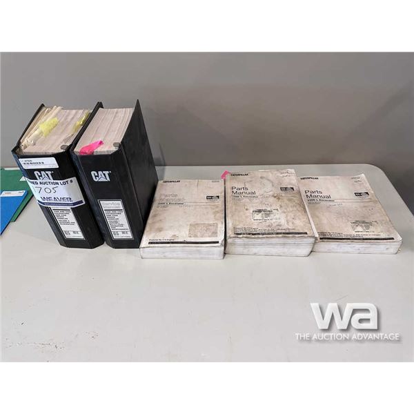 CATERPILLAR 330D/336D SERVICE AND PARTS MANUALS