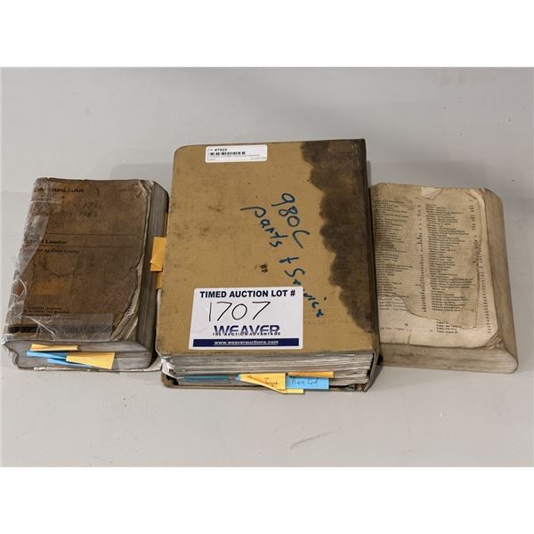CATERPILLAR 980C PARTS AND SERVICE MANUALS