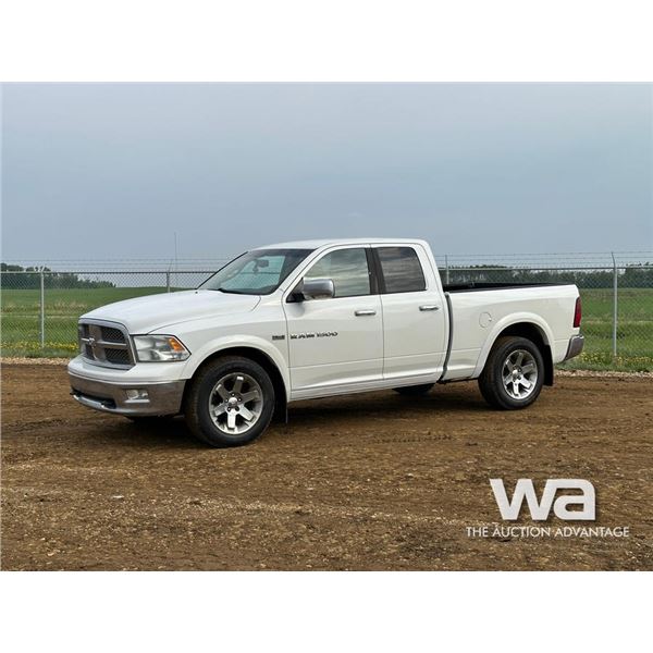 2012 DODGE RAM 1500 LARAMIE CREW CAB PICKUP