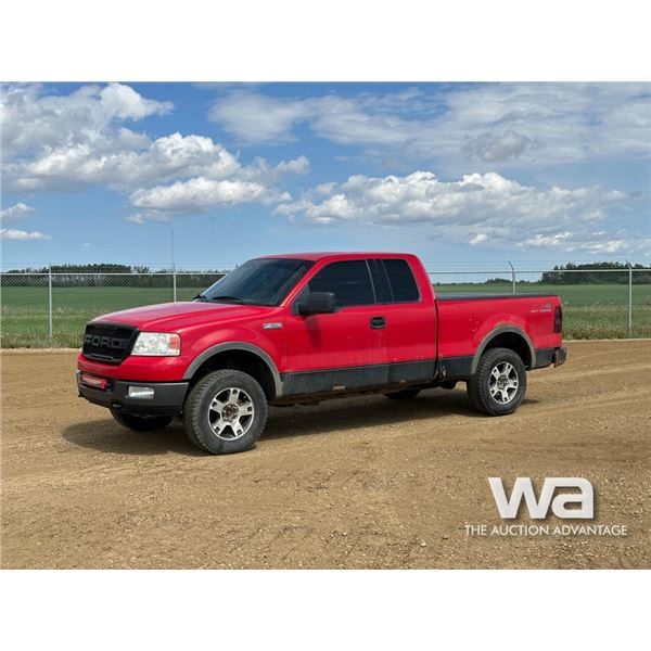 2004 FORD F150 EXTENDED CAB PICKUP