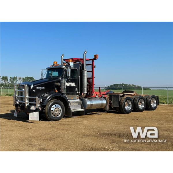2006 KENWORTH T800B TRI DRIVE TRUCK TRACTOR