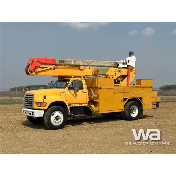 1998 MTI 805 47FT. ON 1998 FORD F-800 BUCKET TRUCK