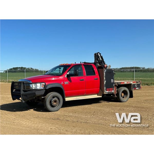 2009 DODGE RAM 5500 DUALLY CREWCAB PICK UP