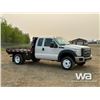Image 2 : 2012 FORD F550 XL E-CAB FLATBED PICKUP
