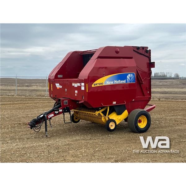 2012 NEW HOLLAND BR7090 ROUND BALER