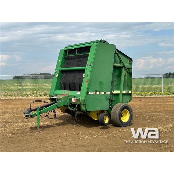 1989 JOHN DEERE 535 ROUND BALER