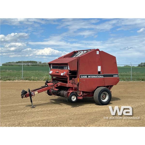 1992 CASE-IH 8480 ROUND BALER