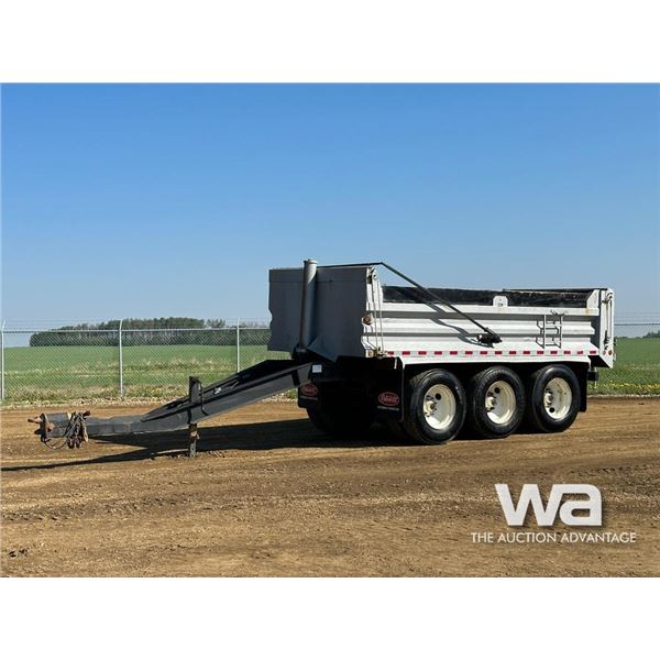 2013 RENN SL1700 TRIDEM PUP DUMP TRAILER