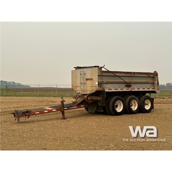 2005 MIDLAND XL3100 TRIDEM PUP DUMP TRAILER