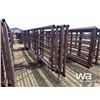 Image 3 : (5) 24 FT. X 6 FT. 5 BAR FREESTANDING PANELS