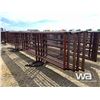 Image 3 : (5) 24 FT. X 5 FT. 4 BAR FREESTANDING PANELS