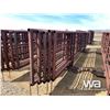 Image 4 : (5) 24 FT. X 5 FT. 4 BAR FREESTANDING PANELS
