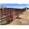 Image 2 : (5) 24 FT. X 5 FT. 4 BAR FREESTANDING PANELS