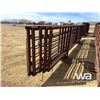 Image 4 : (5) 24 FT. X 5 FT. 4 BAR FREESTANDING PANELS