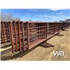 Image 2 : (5) 24 FT. X 5 FT. 4 BAR FREESTANDING PANELS