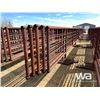 Image 2 : (5) 24 FT. X 5 FT. 4 BAR FREESTANDING PANELS